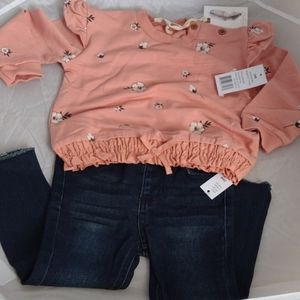 Floral T- shirt and pants